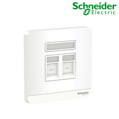 Bộ ổ cắm mạng cat5e đôi E8332RJS5_WE_G19 Bộ ổ cắm mạng cat5e đôi E8332RJS5_WE_G19