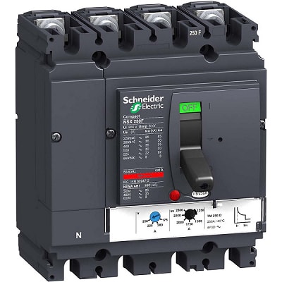 MCCB NSX 250B 4P 250A 25kA 415V LV431120 MCCB NSX 250B 4P 250A 25kA 415V LV431120